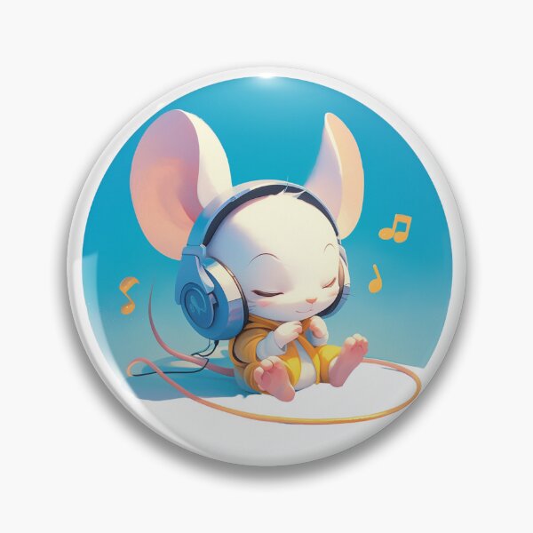 Item preview, Cute Mouse Listening to music designed and sold by SMARTKIT  DESIGNAGENCY.