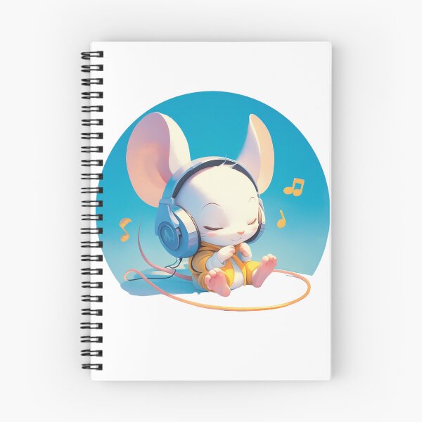 Item preview, Cute Mouse Listening to music designed and sold by SMARTKIT  DESIGNAGENCY.
