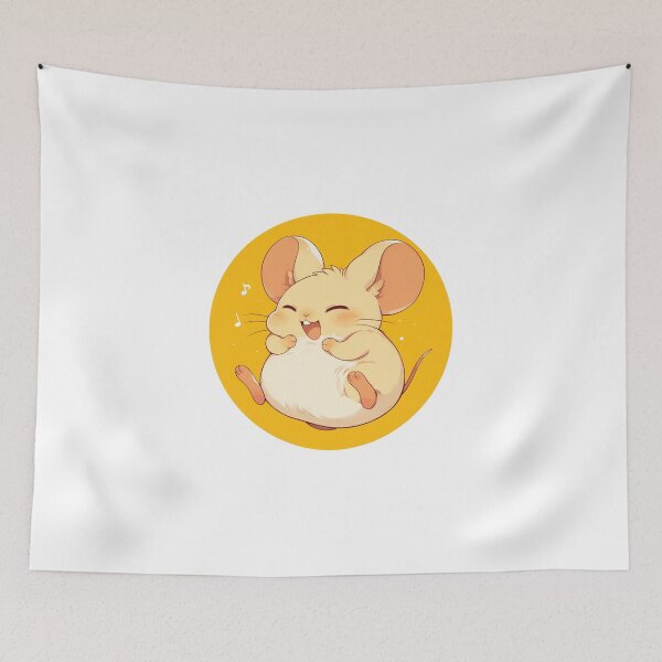 Item preview, Cute Mouse Listening to music designed and sold by SMARTKIT  DESIGNAGENCY.