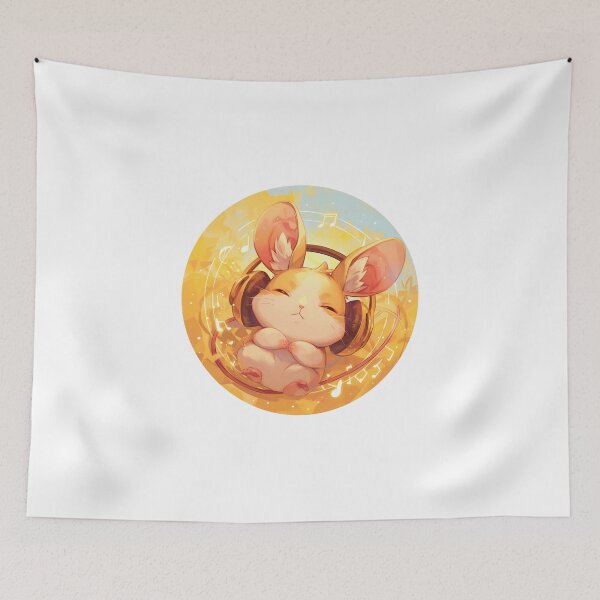 Item preview, Cute Mouse Listening to music designed and sold by SMARTKIT  DESIGNAGENCY.