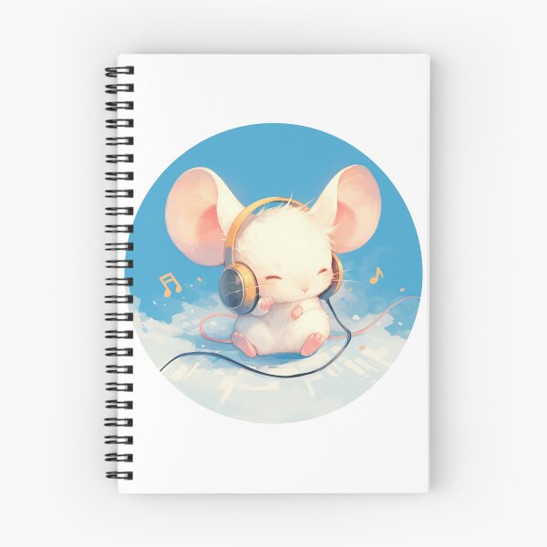 Item preview, Cute Mouse Listening to music designed and sold by SMARTKIT  DESIGNAGENCY.