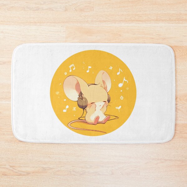 Item preview, Cute Mouse Listening to music designed and sold by SMARTKIT  DESIGNAGENCY.