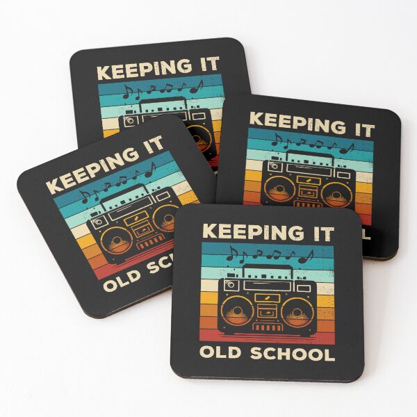 Item preview, Keeping It Old School - Retro Boombox Music Design designed and sold by Designer-Girl.
