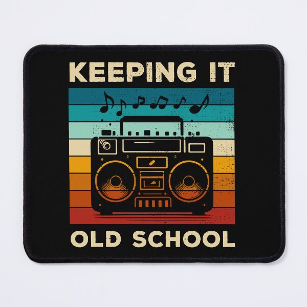 Item preview, Keeping It Old School - Retro Boombox Music Design designed and sold by Designer-Girl.
