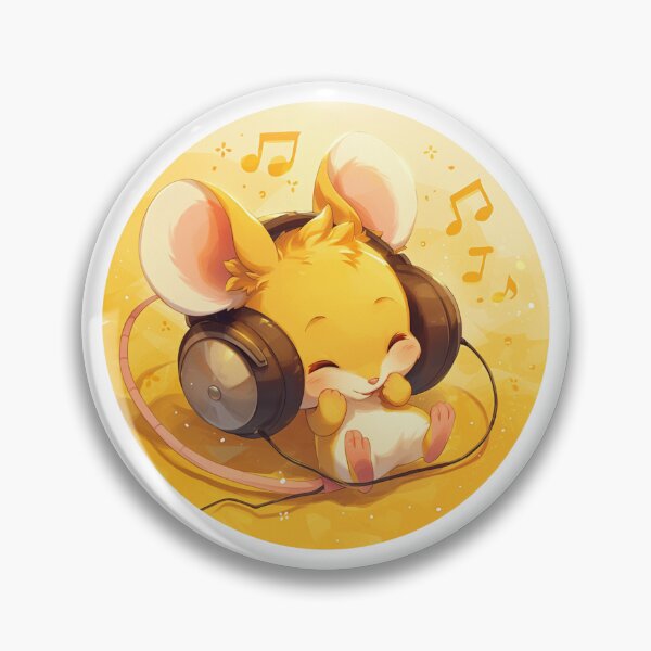 Item preview, Cute Mouse Listening to music designed and sold by SMARTKIT  DESIGNAGENCY.