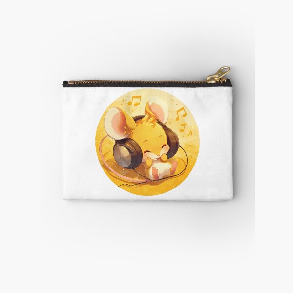 Item preview, Cute Mouse Listening to music designed and sold by SMARTKIT  DESIGNAGENCY.