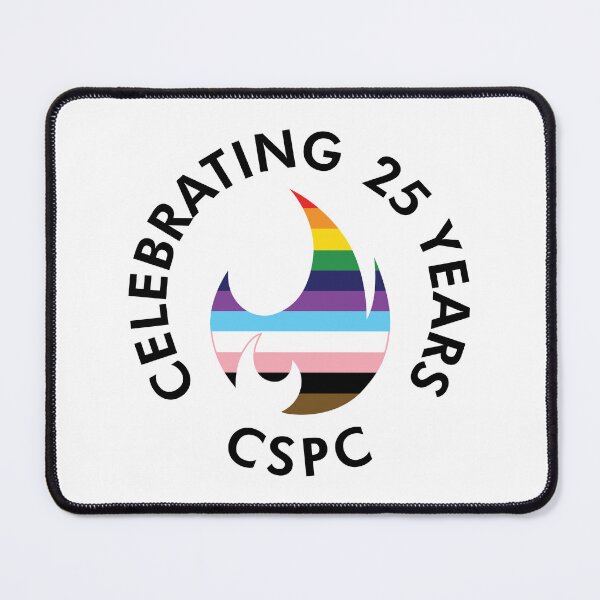 Artikelvorschau, 25. Jahrestag des CSPC Rainbow Stack Flame entworfen und verkauft von The CSPC.