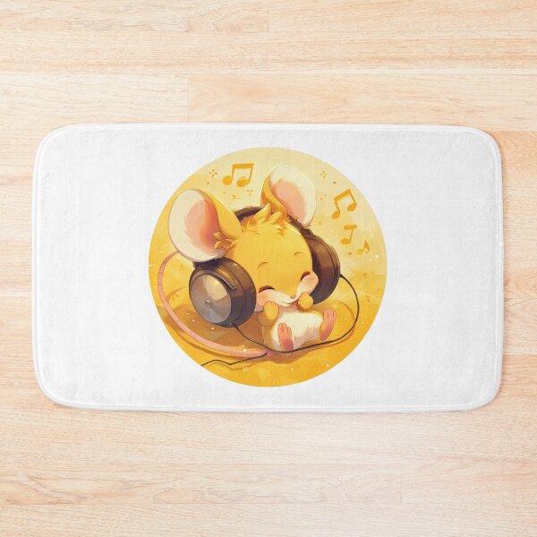 Item preview, Cute Mouse Listening to music designed and sold by SMARTKIT  DESIGNAGENCY.