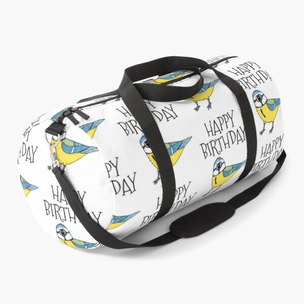 Item preview, Blue Tit Bird Happy Birthday Wildlife Nature designed and sold by doodlerob.