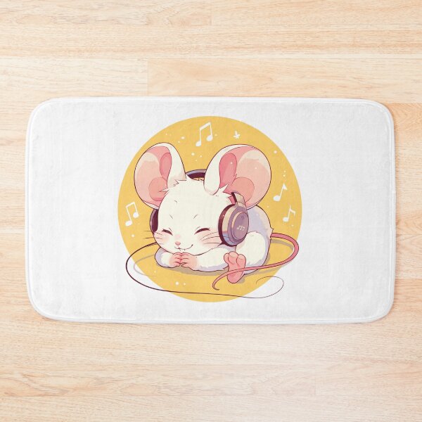 Item preview, Cute Mouse Listening to music designed and sold by SMARTKIT  DESIGNAGENCY.