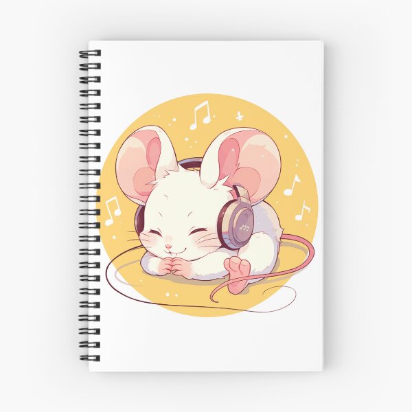 Item preview, Cute Mouse Listening to music designed and sold by SMARTKIT  DESIGNAGENCY.