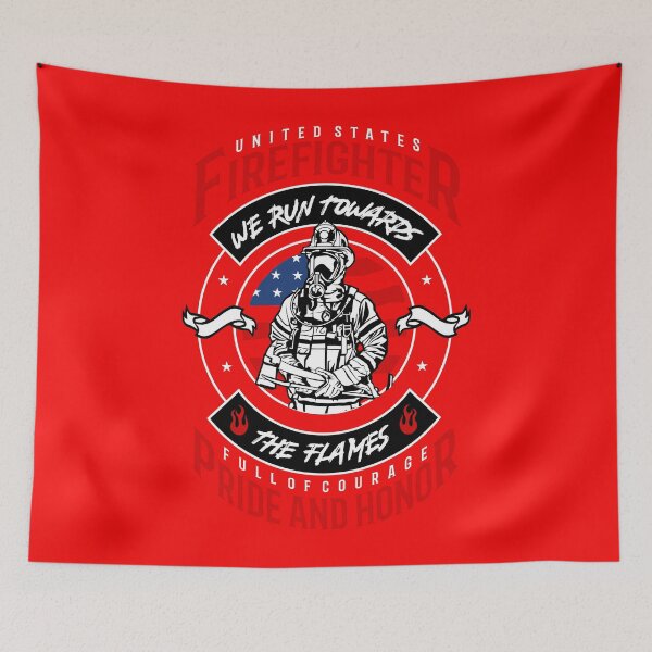 Item preview, Firefighters: We Run Towards The Flames designed and sold by DreamMaden.