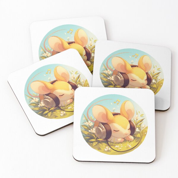 Item preview, Cute Mouse Listening to music designed and sold by SMARTKIT  DESIGNAGENCY.