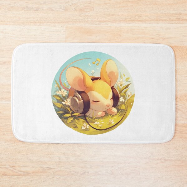 Item preview, Cute Mouse Listening to music designed and sold by SMARTKIT  DESIGNAGENCY.