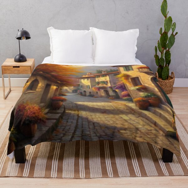 Item preview, Autumn in Italian Alleyways designed and sold by BlareBlare.