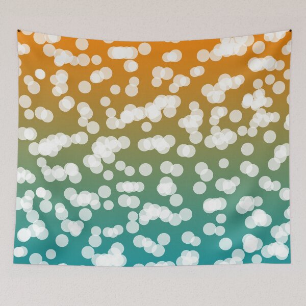 Item preview, Blurry Lights: Teal & Orange designed and sold by Jared Davies.