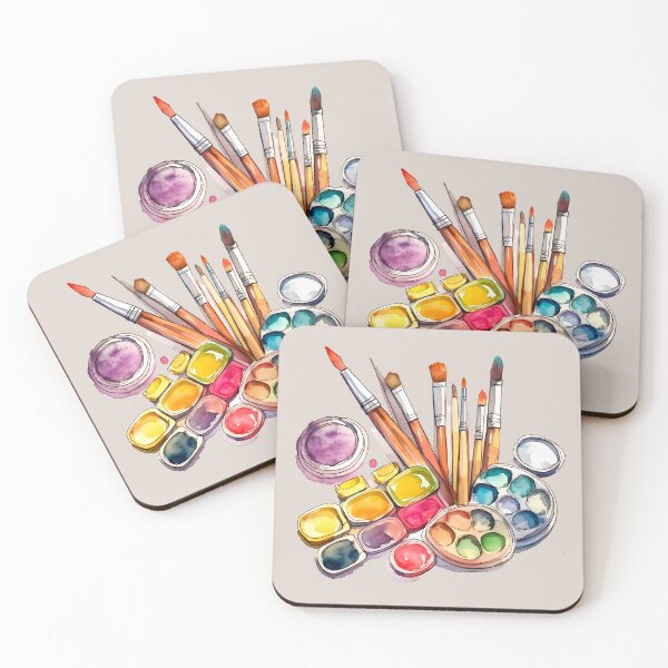 Item preview, Watercolor Supplies designed and sold by taniasofia.