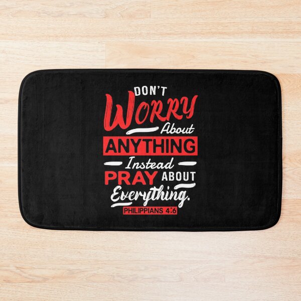 Item preview, Philippians 4:6 Don’t Worry About Anything designed and sold by plushism.
