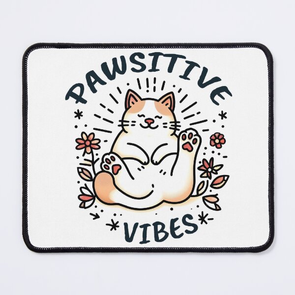 Item preview, Positive Vibes Cat Lover designed and sold by RubisLeaf.