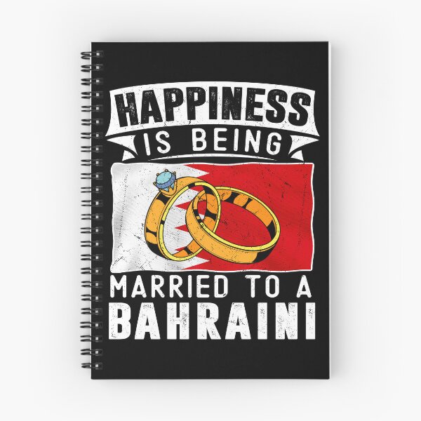 Item preview, Happiness Is Being Married to A Bahraini Marriage designed and sold by OX-tright.