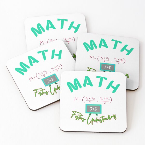 Item preview, MATH FOSTERS UNDERSTANDING designed and sold by Liza36designs.