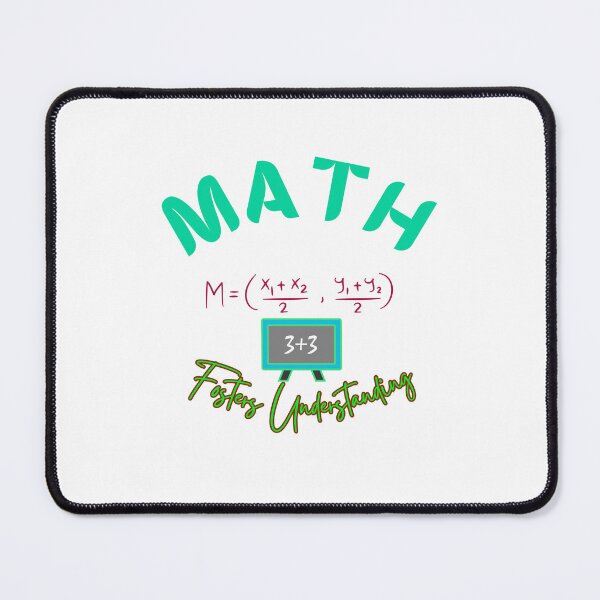 Item preview, MATH FOSTERS UNDERSTANDING designed and sold by Liza36designs.