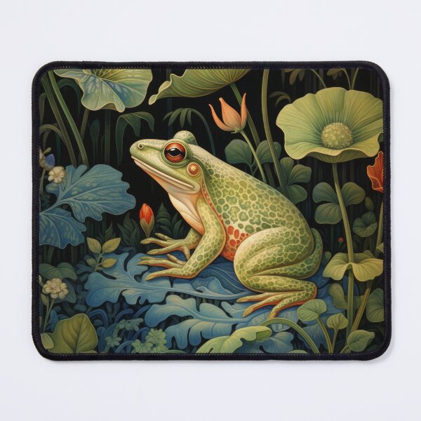Item preview, Enchanted Frog in Mystical Garden designed and sold by Lukasz Sadowski.