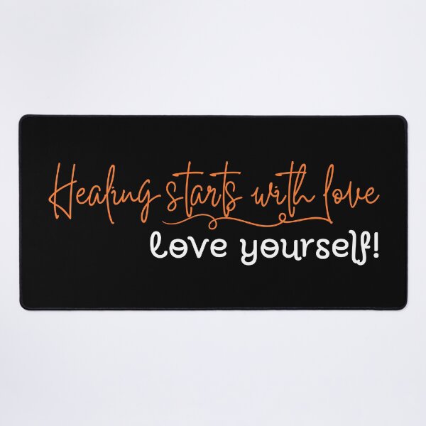Item preview, Healing starts with love. Love yourself! designed and sold by UnCoverDesign.