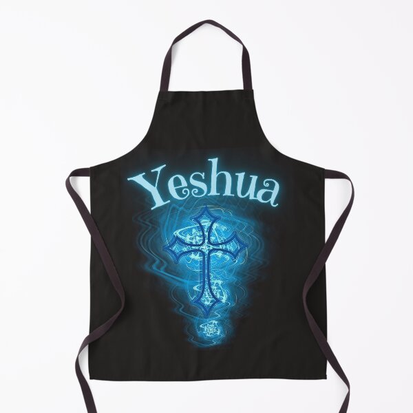 Item preview, Yeshua Cross-Glow (teal) designed and sold by Tripp Art Studio.