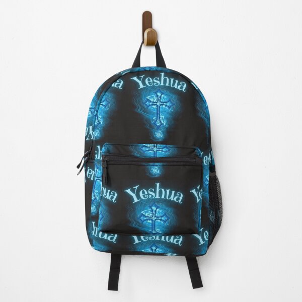 Item preview, Yeshua Cross-Glow (teal) designed and sold by Tripp Art Studio.