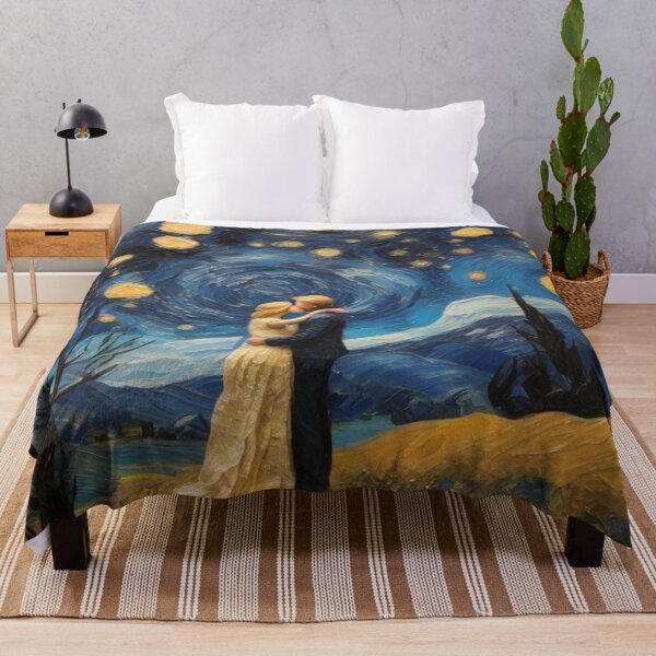Item preview, Romantic Lovers Landscape Beautiful Starry Night. designed and sold by SuraSu.