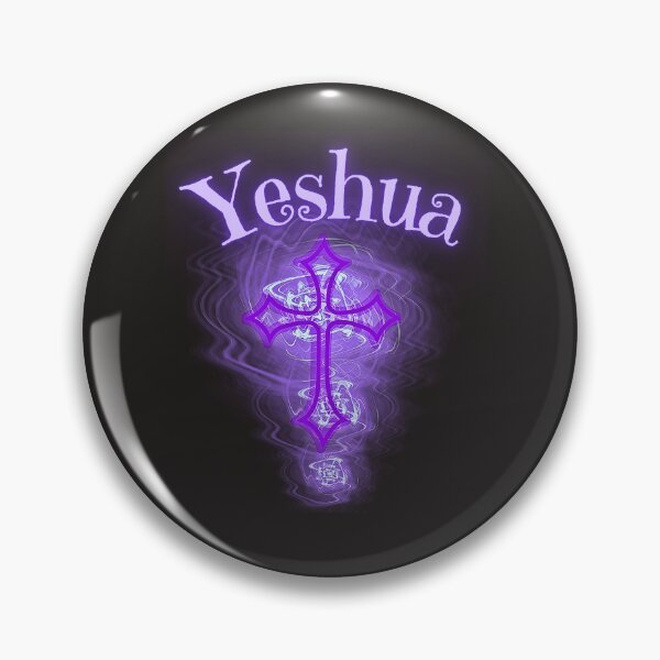 Item preview,  Yeshua Cross-Glow (purple) designed and sold by Tripp Art Studio.