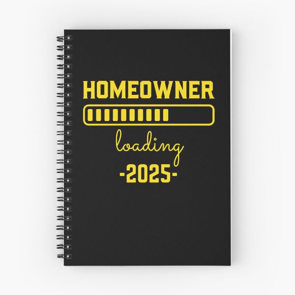 Item preview, Homeowner loading 2025 - yellow text designed and sold by EmeraldeaArt.