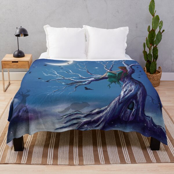 The Vigil Throw Blanket