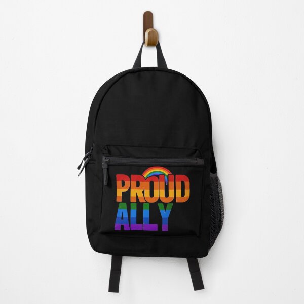 Item preview, Proud Ally Equality LGBTQ Rainbow Flag Gay Pride designed and sold by TomFrontierArt.