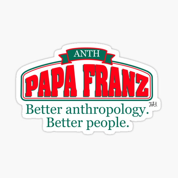 Papa Franz Sticker