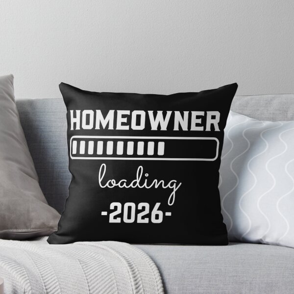 Item preview, Homeowner loading 2026 - white text designed and sold by EmeraldeaArt.