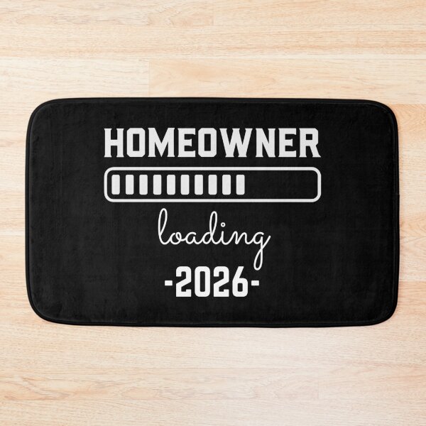 Item preview, Homeowner loading 2026 - white text designed and sold by EmeraldeaArt.