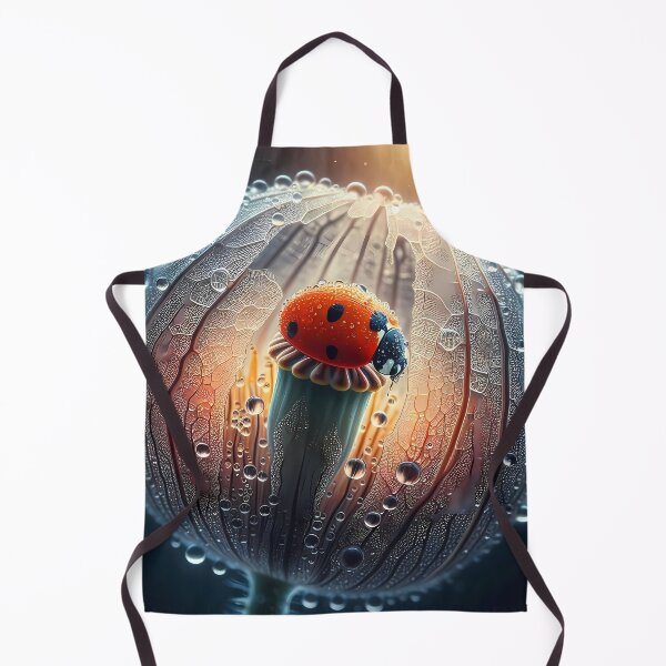 Item preview, Poppy bulb and ladybug designed and sold by Vibranta Studio.