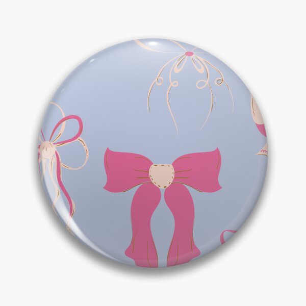 Item preview, Coquette Bows in Princess Aesthetic in blue and yellow designed and sold by aneladesigns.