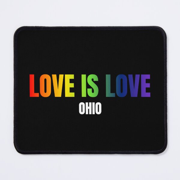 Item preview, Camiseta Ohio Love is Love, camiseta gráfica LGBTQ del orgullo del color del arco iris, camiseta unisex Pride designed and sold by PrideBeProud.