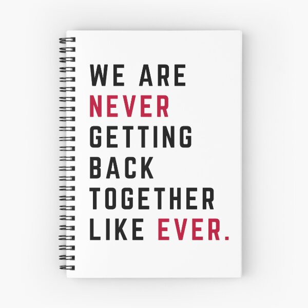 Item preview, We are never getting back together designed and sold by miriamyk.