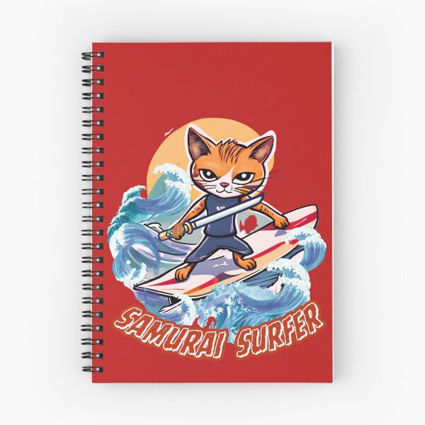 Item preview, Samurai Surfer Cartoon designed and sold by Tripp Art Studio.