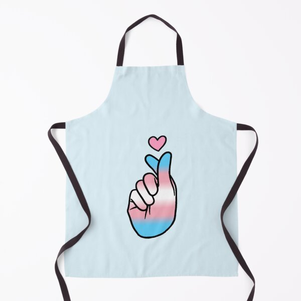 Item preview, Trans Pride Finger Heart designed and sold by everything4eva.