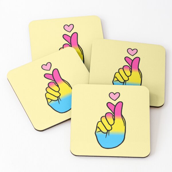Item preview, Pan Pride Finger Heart designed and sold by everything4eva.