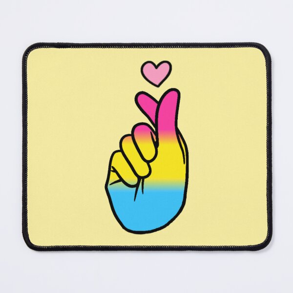 Item preview, Pan Pride Finger Heart designed and sold by everything4eva.