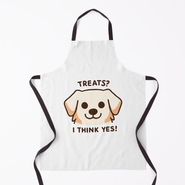 Item preview, Treats? I Think Yes! - Enthusiastic Golden Retriever designed and sold by UmbrellaStudio1.