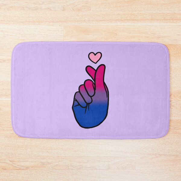 Item preview, Bi Pride Finger Heart designed and sold by everything4eva.