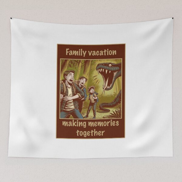 Item preview, Family vacation make memories together  designed and sold by Paintbase.