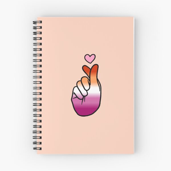 Item preview, Lesbian Pride Finger Heart designed and sold by everything4eva.